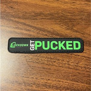 Hook and loop PVC tactical patch of gun safe brand